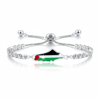 Silver Palestine Bracelet